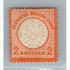 ALEMANIA 1872 Yv. 21 ESTAMPILLA NUEVA CON GOMA PLENA Y MUY FRESCA DE MAGNIFICA CALIDAD RARISIMA 600 EUROS !!! DE LUJO !!!